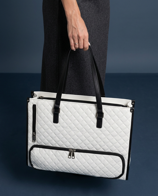 DuoBag Blanca con Negro