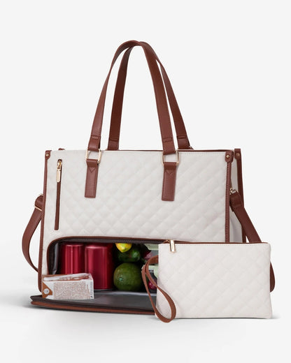DuoBag Natural con Marrón