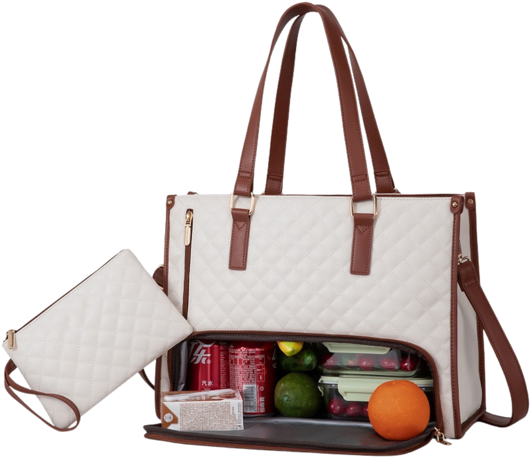 DuoBag Natural con Marrón